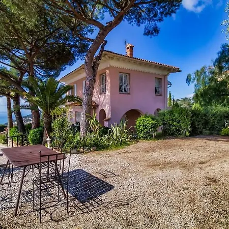 Welcoming Large With Panoramic View Over Sur Mer And Cap Ferrat. 빌라 빌프랑슈쉬르메르
