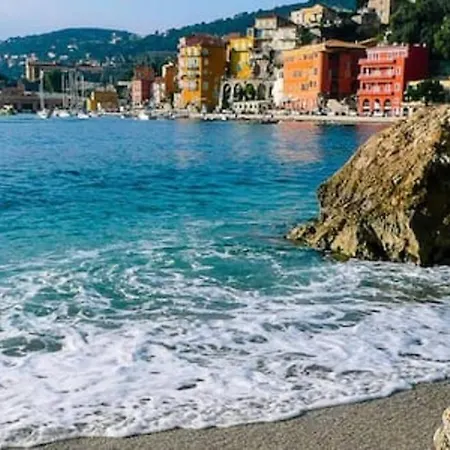 빌라 Welcoming Large With Panoramic View Over Sur Mer And Cap Ferrat. 빌프랑슈쉬르메르