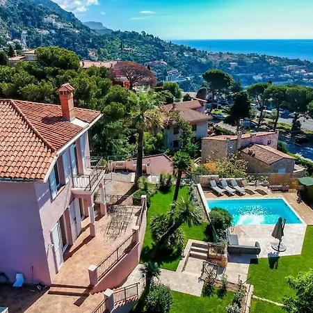 Welcoming Large With Panoramic View Over Sur Mer And Cap Ferrat. * 빌프랑슈쉬르메르